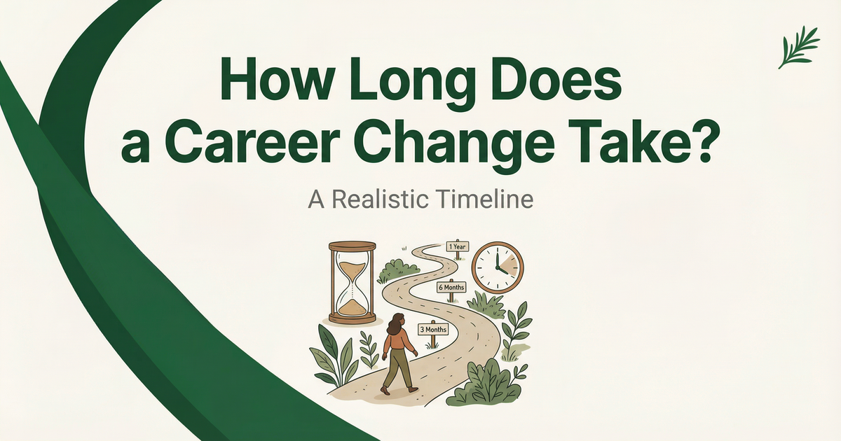 How Long Does a Career Change Really Take? A Realistic Timeline
